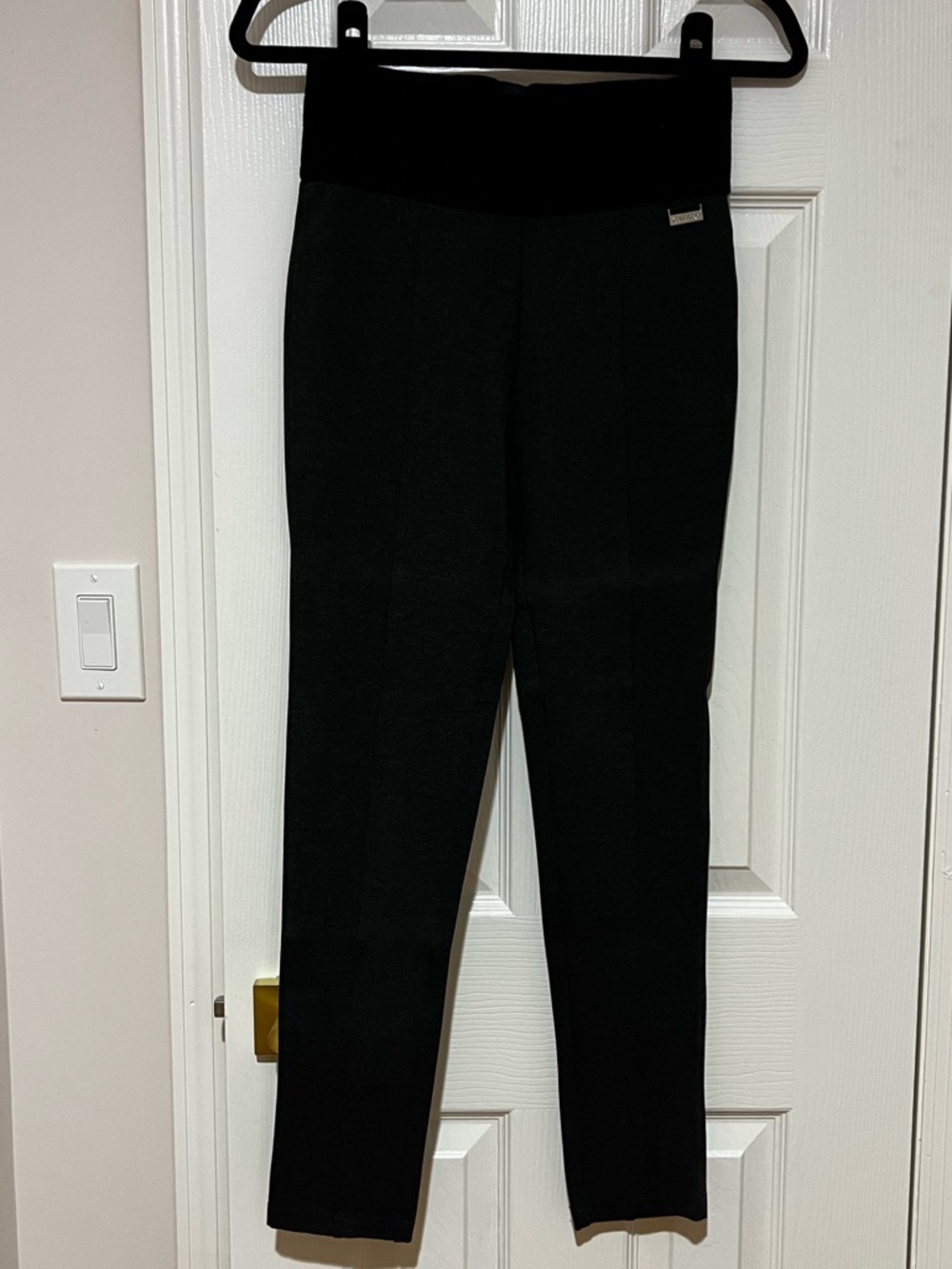 Calvin Klein Charcoal Gray Power Stretch S Leggings